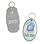 Acrylic Hotel Key Tags