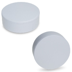 Round Anti Stress Balls White