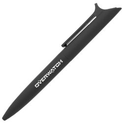 Black Rubberized Metal Pens PN56