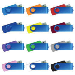 Blue Swivel USB 35-BL