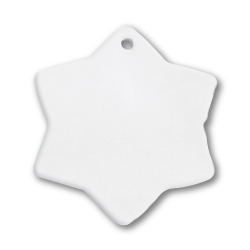 Snowflake Ceramic Ornaments