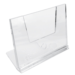 Transparent Desk Sign Holders