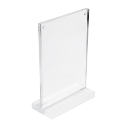 Transparent Acrylic Desk Sign Holders