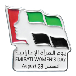 Emirati Womens Day Badges