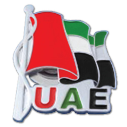 UAE Flag Badges with Magnet