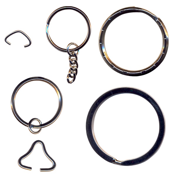 Keychain rings