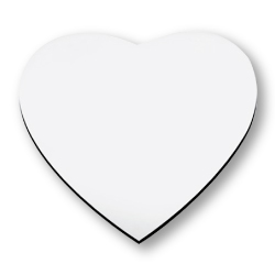 Sublimation Heart Shape Mouse Pads