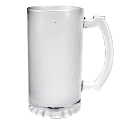 Frosted Glass Beer Mugs