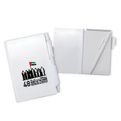 National Day PVC Hard Cover Notepad