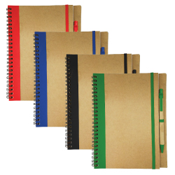 Recycled Notepad with Pen RNP-01