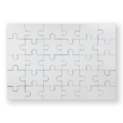 Puzzles in Hardboard Material