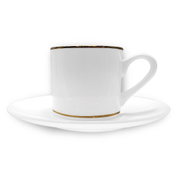 Sublimation Saucer Tea Cup 186