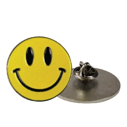 Smiley Metal Badges 2114