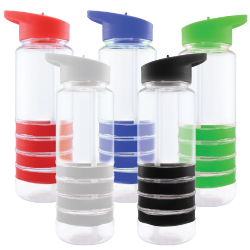 Sports Water Bottle with Straw TM-007