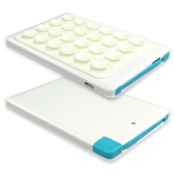 Card Size Power Bank with Suction Cups