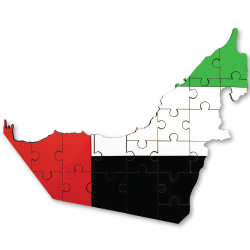 UAE Map Hardboard Puzzles