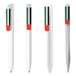 UAE Flag Pens White