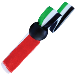 UAE Flag Ribbon Wristbands