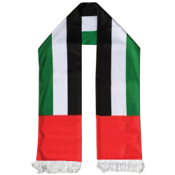 UAE Flag Satin Scarf SC-05