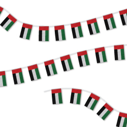 UAE 32pcs String Flag