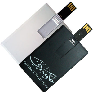 Card Shaped USB Flash Drives